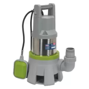 image of Sealey High Flow Submersible Stainless Dirty Water Pump Automatic 417L/min 230V