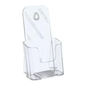 Image of Office 13 A4 Literature Holder Slanted Clear 938578