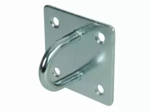 Image of Fixman 566783 Chain Plate Galvanised Staple 50mm x 50mm EG