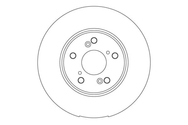 Image of Brake disc TRW DF6762S