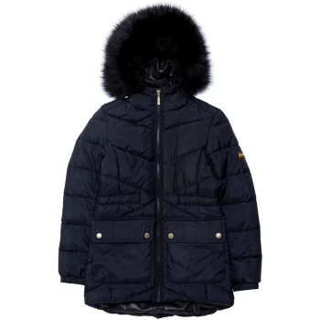 Image of Barbour International Girls Tampere Quilt - Black BK11