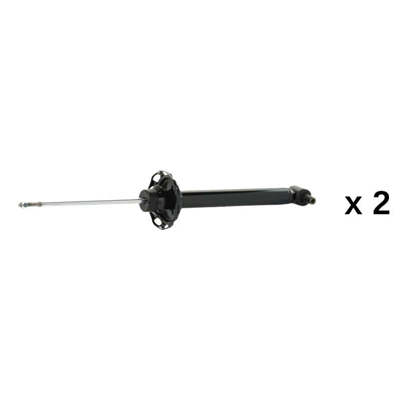 Image of RIDEX 854S21198 Shock absorber Rear Axle, Gas Pressure, Twin-Tube, Spring-bearing Damper, Bottom eye, without spring seat Shock Absorber (854)