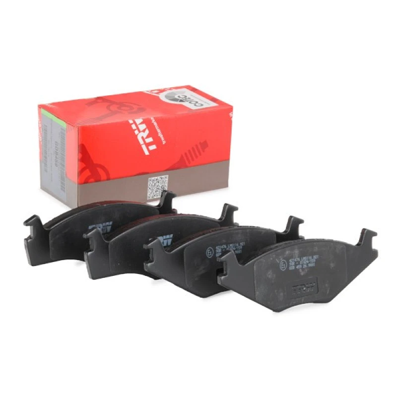 Image of TRW GDB459 Brake pad set not prepared for wear warning indicator, with accessories Brake Pad Set,disc brake (402)