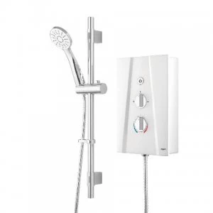 Image of Wickes Hydro Ultra Electric Shower Kit - White/Chrome 8.5kW