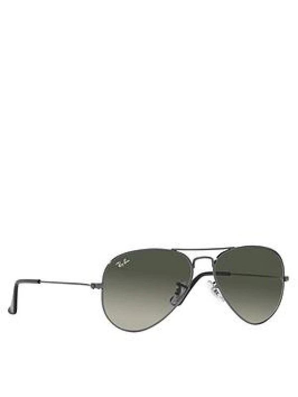 Image of Ray-Ban Aviator Large Metal Sunglasses - Grey One Colour VHZ52 Male