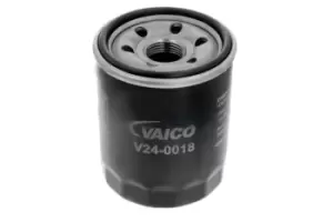 Image of VAICO Oil filter V24-0018 Engine oil filter OPEL,FORD,FIAT,Corsa B Schragheck (S93),VECTRA B (36_),Astra F CC (T92),VECTRA B Caravan (31_)