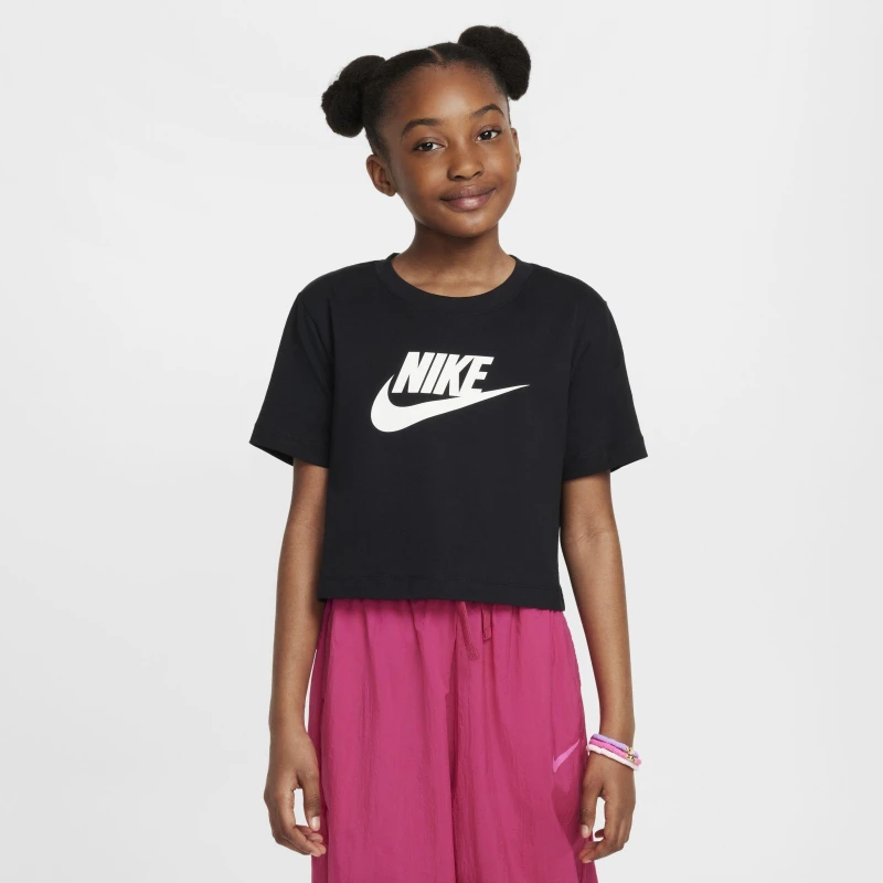 Image of Nike Crop Futura Black/White female 7-8 (S)