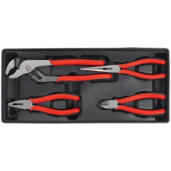 image of Sealey 4 Piece Plier Set in Module Tray