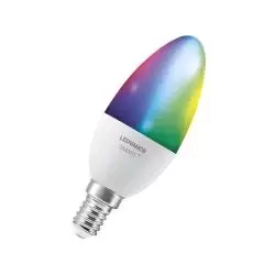 Image of Ledvance 4.9W Smart WiFI Candle Multicolour 2700/6500 K E14 470Lm RGBW - 485570