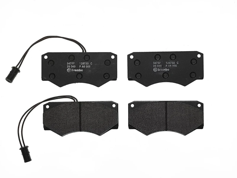 Image of BREMBO Brake pad set BREMBO P A6 005