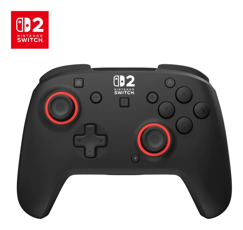 Image of Turtle Beach Turtle Beach Rematch Black Wireless Gaming Controller. Officially licensed for Nintendo Switch 2 TBC-8105-05