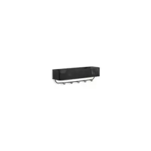 Image of Umbra Estique Key Rack with Letter Tray, Multifunctional Wall Organiser with 5 Hooks