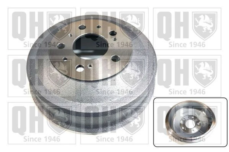 Image of QUINTON HAZELL Brake drum QUINTON HAZELL BDR147