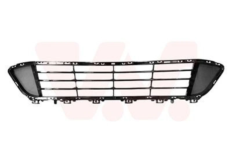 Image of VAN WEZEL Bumper grill VAN WEZEL 0684599