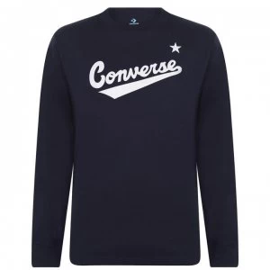 Converse Nova Long Sleeve T Shirt - Obsidian 467