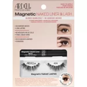 image of Ardell 424 Magnetic Naked Liner & Lash 1 pair +