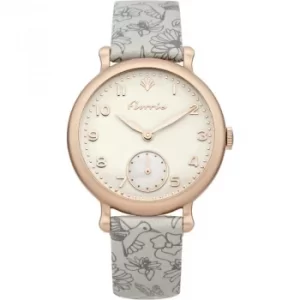 image of Ladies House Of Florrie Violet Printed Watch