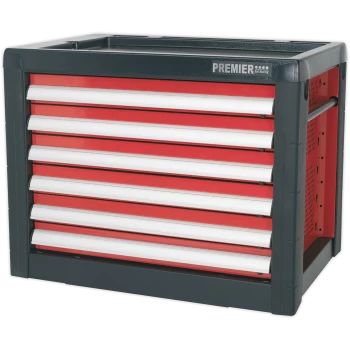 Image of Sealey Premier 6 Drawer Tool Chest Black / Red