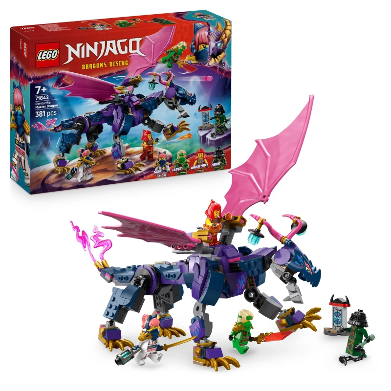 Image of LEGO LEGO NINJAGO Rontu the Master Dragon Toy Set 71842 Lego One Size Multi 72201399000