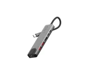 Image of LINQ 6-in-1 Pro USB-C to HDMI / USB-C x 2 / USB-A x 2 / RJ45 Hub