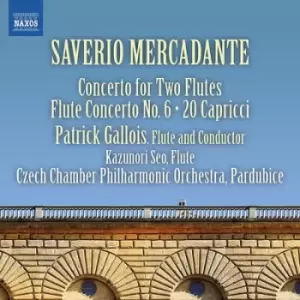 image of Saverio Mercadante Concerto for Two Flutes/ by Saverio Mercadante CD Album