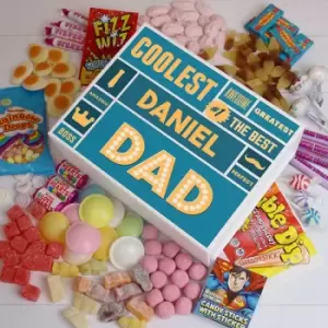 image of Best Dad - White Deluxe Sweet Box