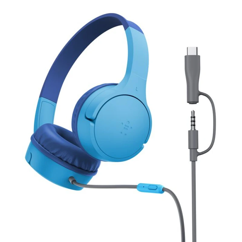 Image of Belkin SoundForm Mini Headset Wired Head-band Calls/Music USB Type-C B