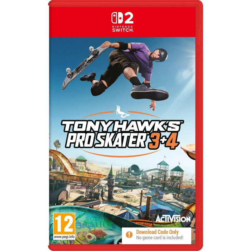 Image of Tony Hawk's Pro Skater 3+4 Nintendo Switch 2 Game