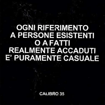 Image of CALIBRO 35 - Any Resemblance To Real Persons Or Actual Facts Is Vinyl