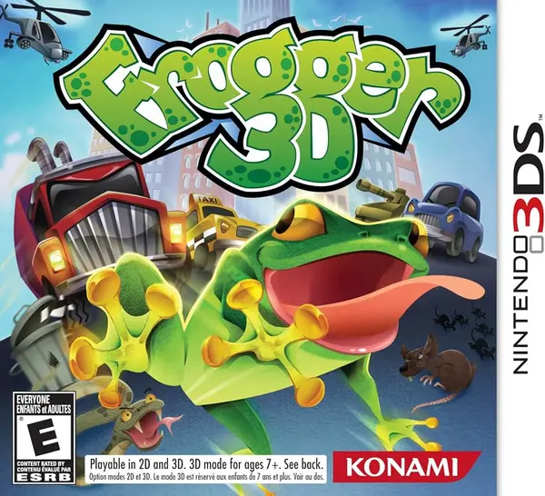 image of Frogger 3D Nintendo 3DS Game