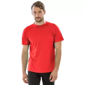Image of Spiro Mens Aircool T-Shirt (XL) (Red)