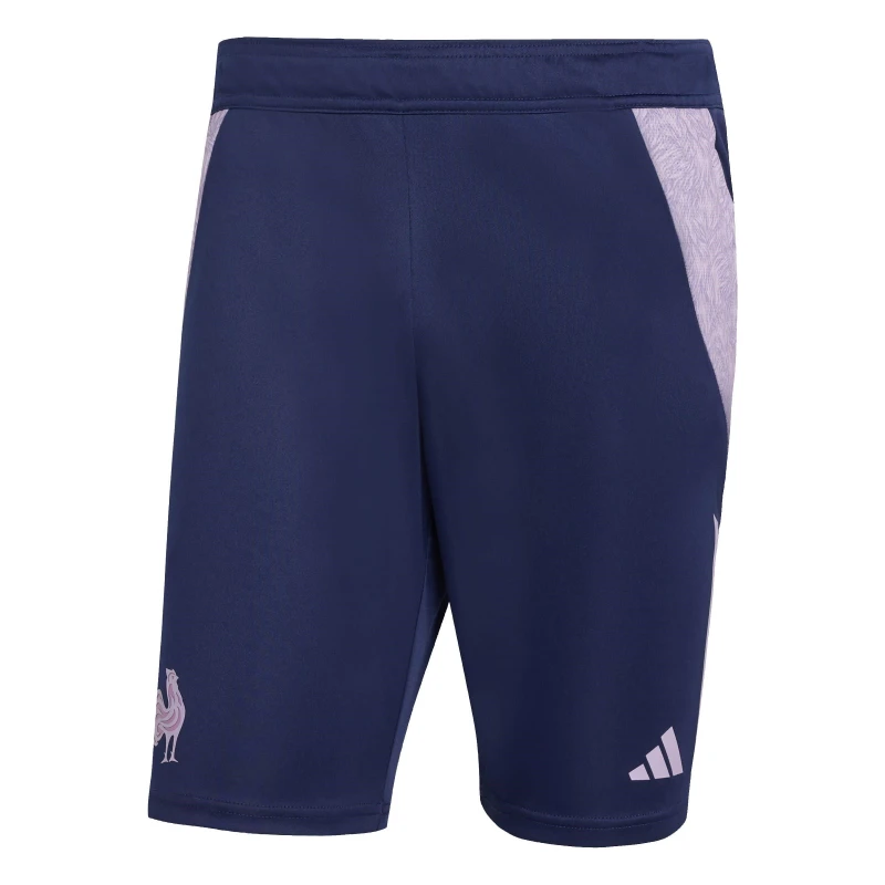 Image of adidas France Rugby World Cup 2025 Gym Shorts Mens Dark Blue male M