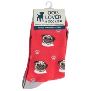 image of Dog Lover Socks Pug