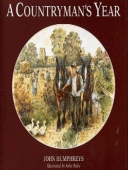Image of A Countrymans Year by John Humphreys and John Paley Hardback