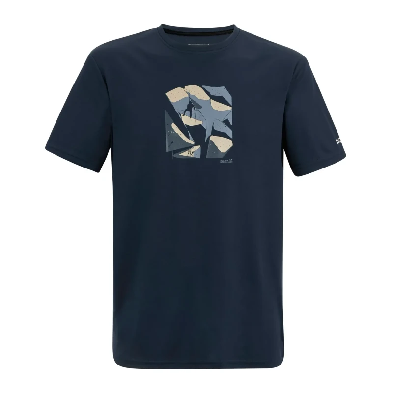 Image of T-Shirt Regatta Fingal Bleu Male 5XL