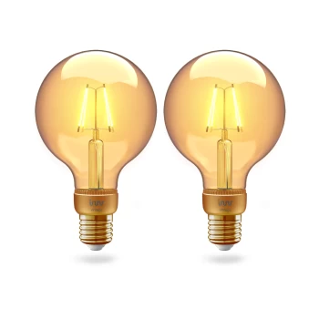 Image of Innr E27 Filament Bulb vintage G95 Globe Z3.0 2 Pack