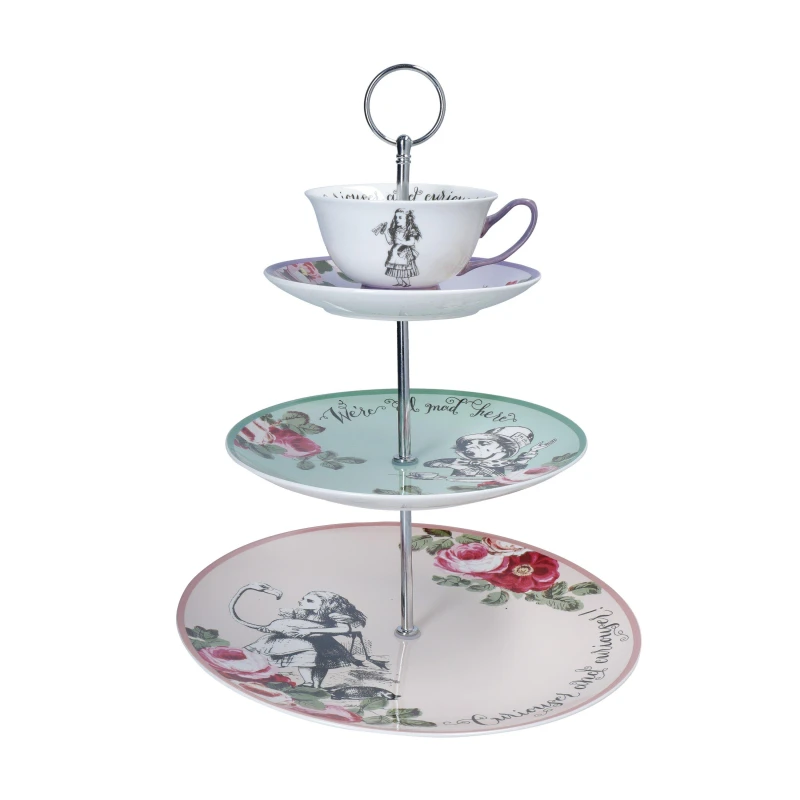 Image of Mikasa and the V&A Alice In Wonderland Bone China White unisex 180ml