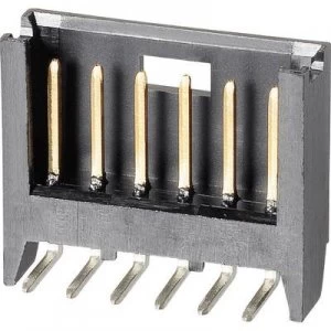 Image of TE Connectivity 280377 1 Pin strip standard AMPMODU MOD II Total number of pins 2 Contact spacing 2.54mm