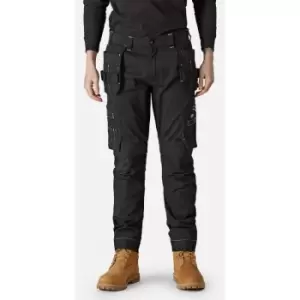 Image of Dickies Workwear Mens Holster Universal Work Trousers (32R) (Black) - Black