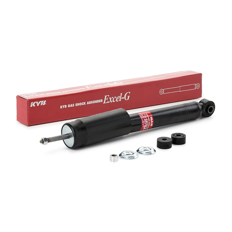 Image of KYB 343287 Shock absorber Front Axle, Gas Pressure, Twin-Tube, Damper with Rebound Spring, Bottom eye Shock Absorber (854)