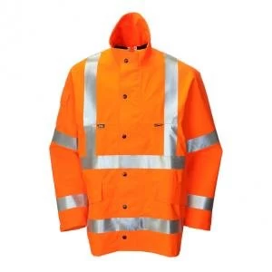 Image of B Seen Gore Tex Jacket for Foul Weather Polyester 2XL Orange Ref