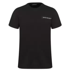 Image of Emporio Armani Tape T-Shirt - Black
