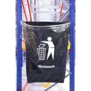 Image of Clear Racksack Litterman General Waste Logo - Pack 10