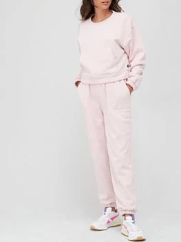 Image of Puma Sweat & Jogger Set - Pink Size XS Women