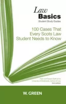 Image of 100 cases that every Scots law student needs to know by University of Strathclyde