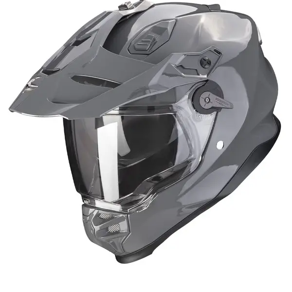 Image of Scorpion ADF-9000 Air Solid Cement Grey Adventure Helmet Size XS