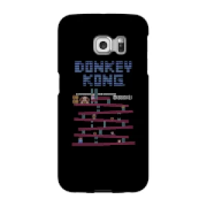 image of Nintendo Donkey Kong Retro Phone Case - Samsung S6 Edge - Snap Case - Gloss