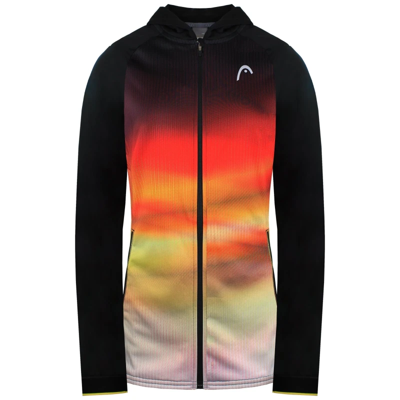 Image of Head Womens DTB Breaker Multicolour Track Jacket Size: Medium Multicolor Female M