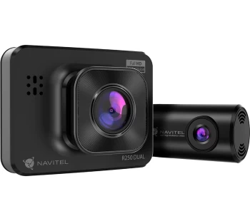 NAVITEL R250 Dual Full HD Front & HD Rear Dash Cam - Black