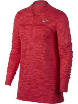 image of Nike Golf Seemless 12 Zip Dry Jumper Hot Pink